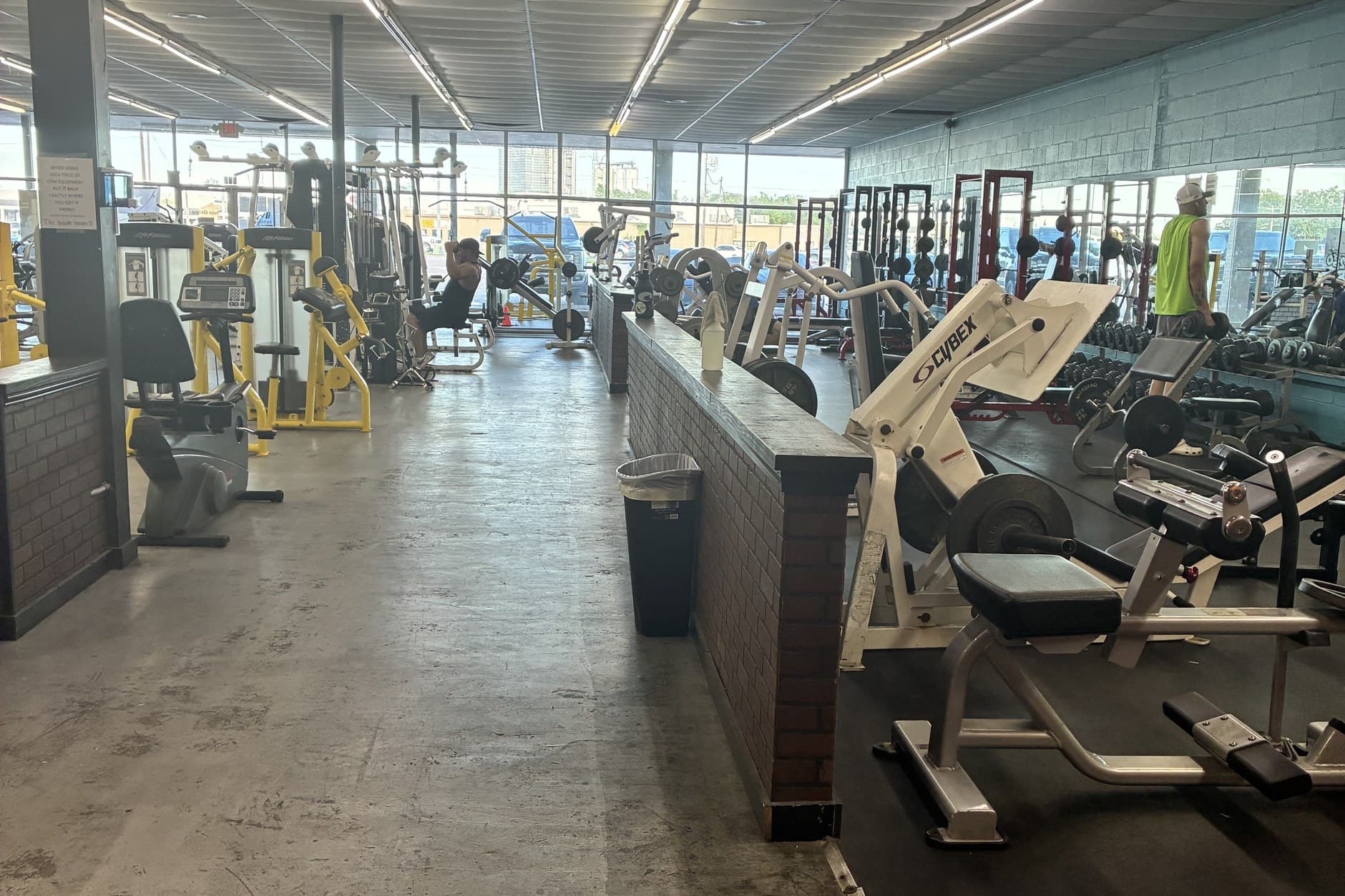 Training floor at Absolute Fitness